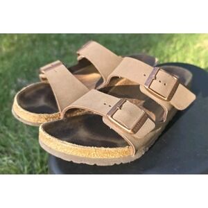 #Birkenstock Arizona Sandal - Earthy Pecan - Size 5
